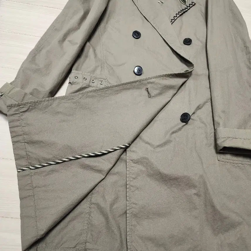 [SOLD OUT] GGpx 더블버튼코튼 롱 자켓 코트