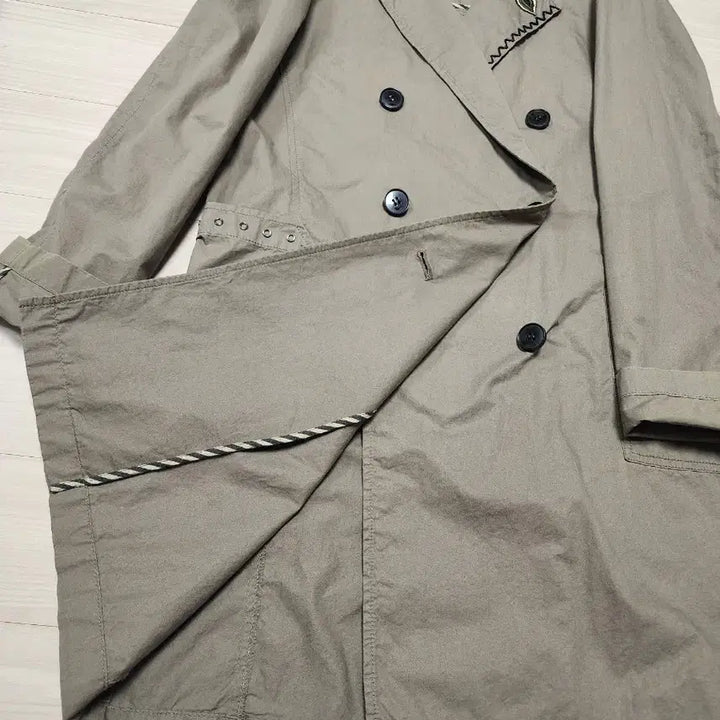 [SOLD OUT] GGpx 더블버튼코튼 롱 자켓 코트