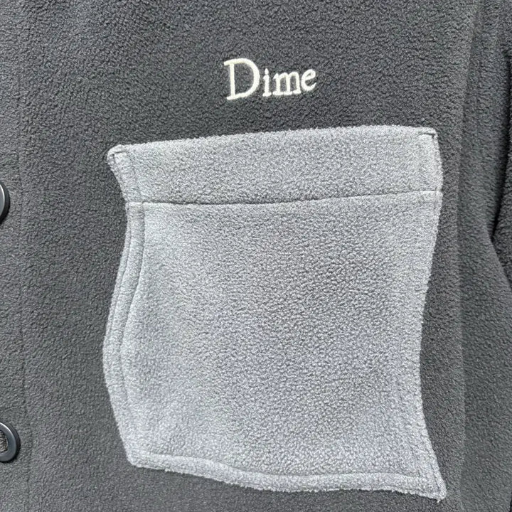 [BUNJANG] Dime Polar Fleece Button-Up Shirt L / 다임 폴라 플리스 버튼업 셔츠 L