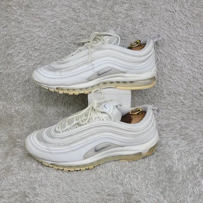[BUNJANG] Nike Air Max 97 White Sneakers (Used) / 구제짱짱맨 275 나이키 에어맥스97 화이트 스니커즈