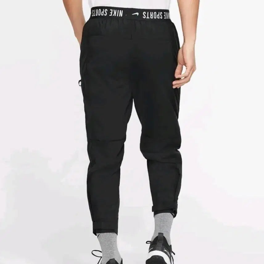 [BUNJANG] Nike Woven Pants Black Nylon Size L / 나이키 우븐 팬츠 L사이즈