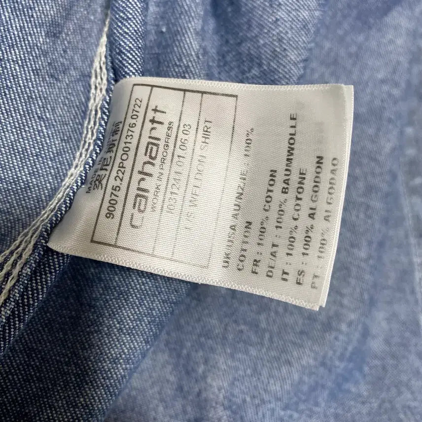 [SOLD OUT] 칼하트 WIP 웰든 셔츠 L