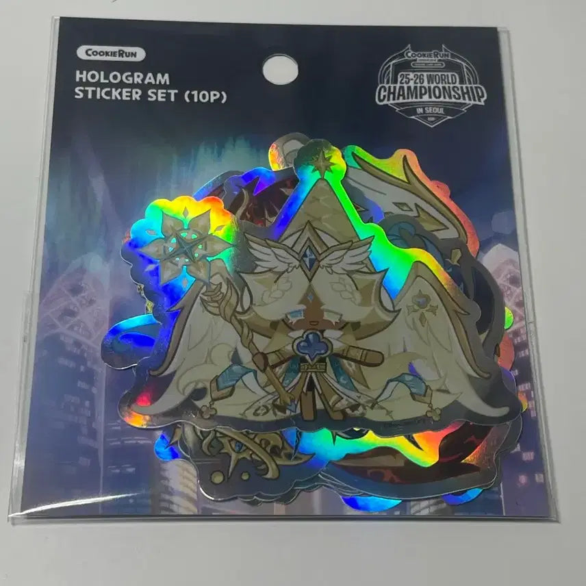 [BUNJANG] Cookie Run TCG Hologram Sticker Set (Beast + Ancient) 10p / 쿠키런월드챔피언십팝업MD한정]쿠키런킹덤홀로그램스티커10피스세트/쉐밀,퓨바