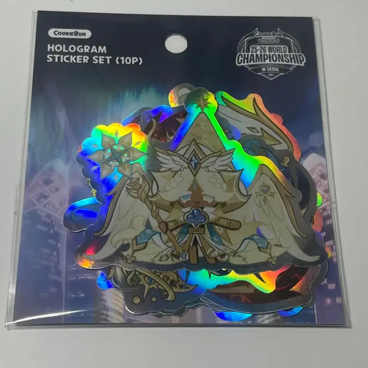 [BUNJANG] Cookie Run TCG Hologram Sticker Set (Beast + Ancient) 10p / 쿠키런월드챔피언십팝업MD한정]쿠키런킹덤홀로그램스티커10피스세트/쉐밀,퓨바