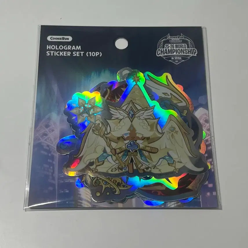 [BUNJANG] Cookie Run TCG Hologram Sticker Set (Beast + Ancient) 10p / 쿠키런월드챔피언십팝업MD한정]쿠키런킹덤홀로그램스티커10피스세트/쉐밀,퓨바