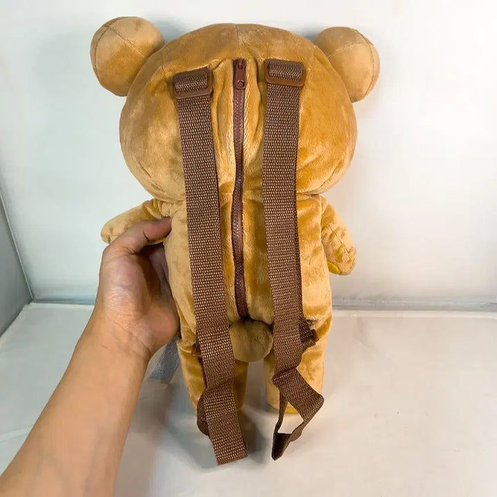 [BUNJANG] Rilakkuma Plush Backpack / 리락쿠마 봉제인형 백팩