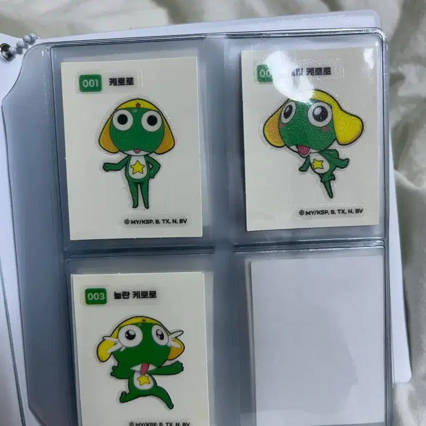 [BUNJANG] Keroro Ttibuseel Bundle Set / 케로로 띠부씰 일괄 판매