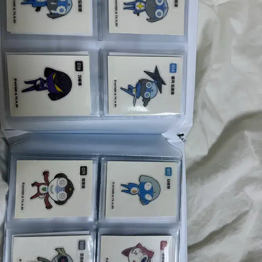 [BUNJANG] Keroro Ttibuseel Bundle Set / 케로로 띠부씰 일괄 판매