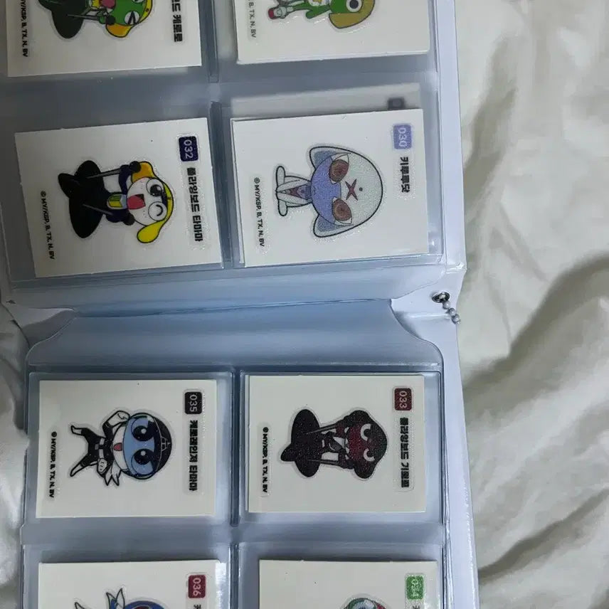 [BUNJANG] Keroro Ttibuseel Bundle Set / 케로로 띠부씰 일괄 판매
