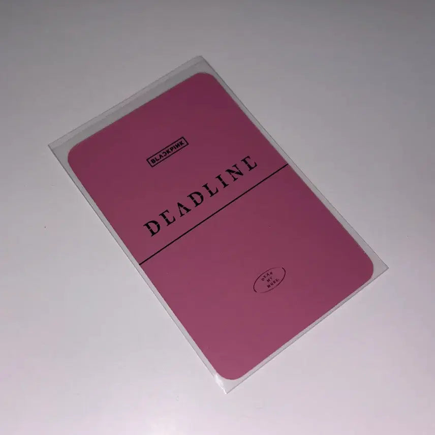 [BUNJANG] BLACKPINK Lisa DearMyMuse POB Photocard / 블랙핑크 리사 디마뮤 디어마이뮤즈 미공포 특전 포토카드 포카 블핑 뛰어