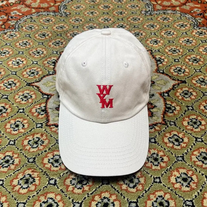 [SOLD OUT] [FREE] WOOYOUNGMI 우영미 아이보리 로고 볼캡