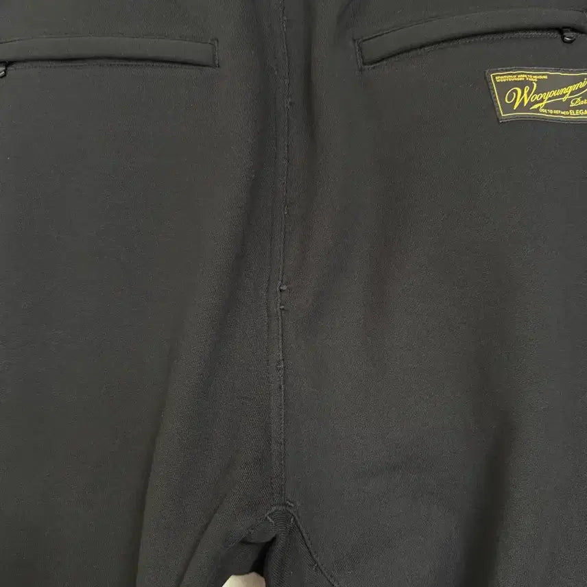 [SOLD OUT] (50) 26ss 우영미 원턱 코튼 스웨트 팬츠 블랙