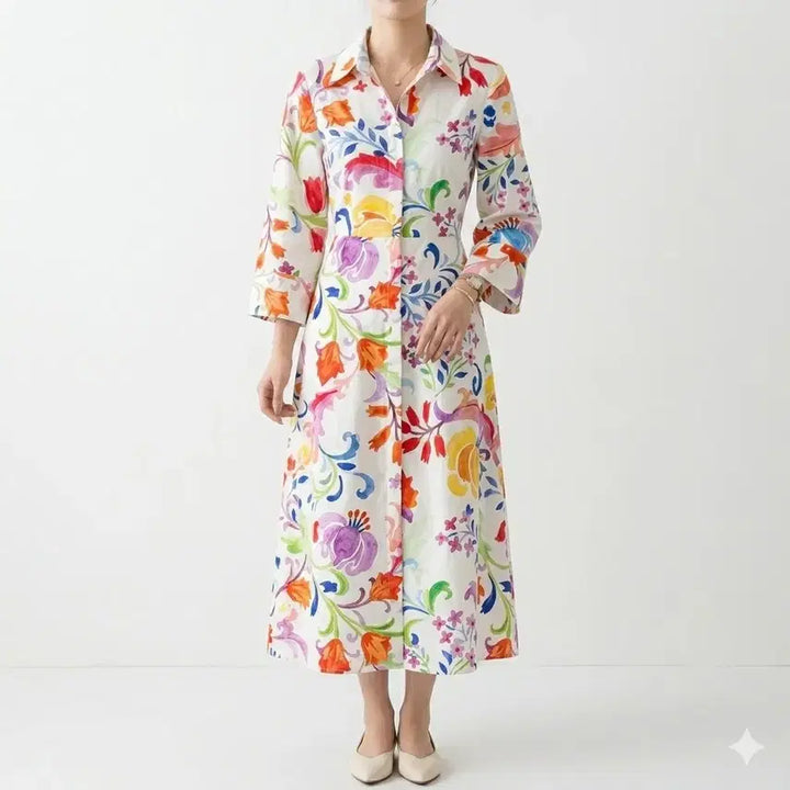 [BUNJANG] ZARA Flower Print Long Dress / [새상품/택포함] 자라 플라워 프린트 원피스 S