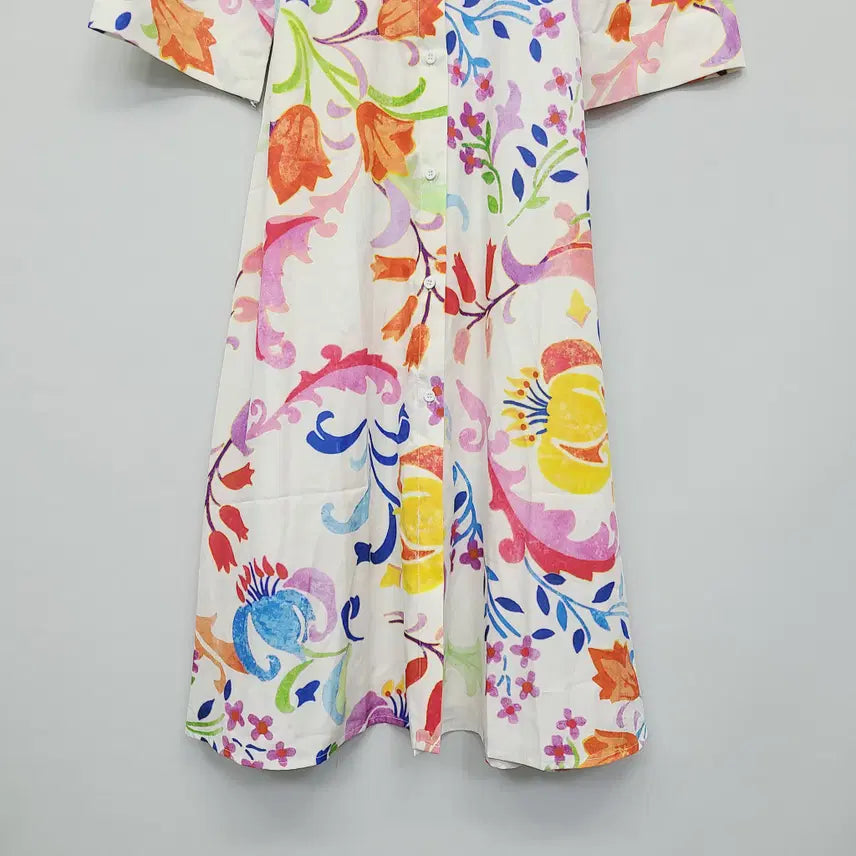 [BUNJANG] ZARA Flower Print Long Dress / [새상품/택포함] 자라 플라워 프린트 원피스 S