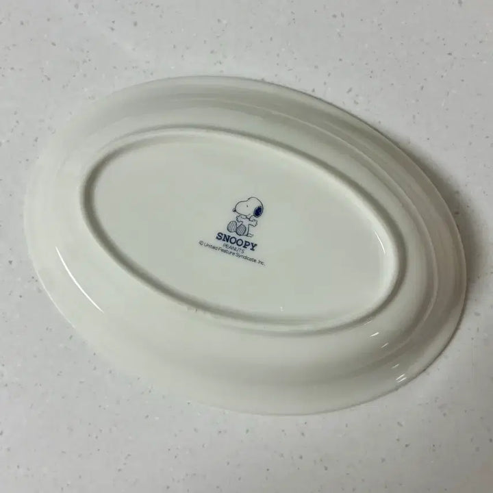 [BUNJANG] Snoopy Vintage Oval Plate / 스누피 빈티지 타원 접시