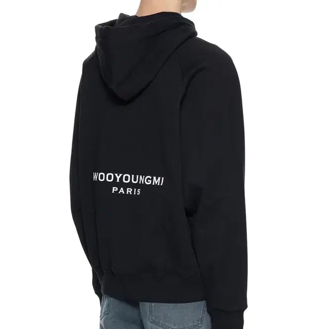 [SOLD OUT] (52) 26ss 우영미 뉴백로고 후드티 블랙