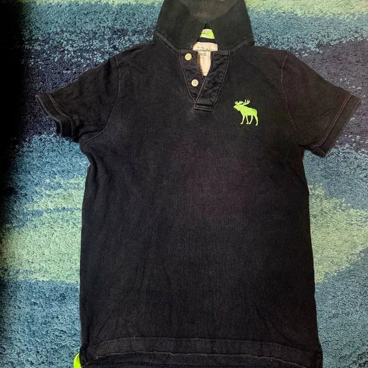 [BUNJANG] Abercrombie &amp; Fitch Polo Shirt / 아베크롬비 Abercrombie fitch 카라 반팔 티