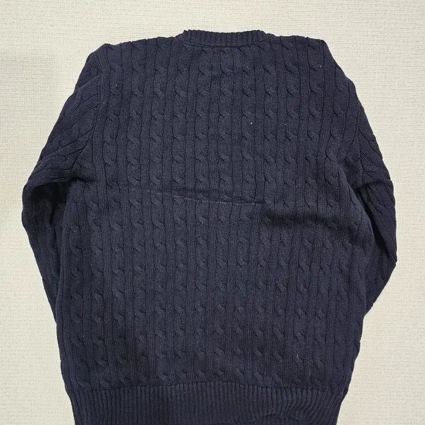 [BUNJANG] Polo Ralph Lauren Cotton Crewneck Knit Sweater / [XL(18-20)] 폴로 랄프로렌 스카이블루 코튼 크루넥 니트