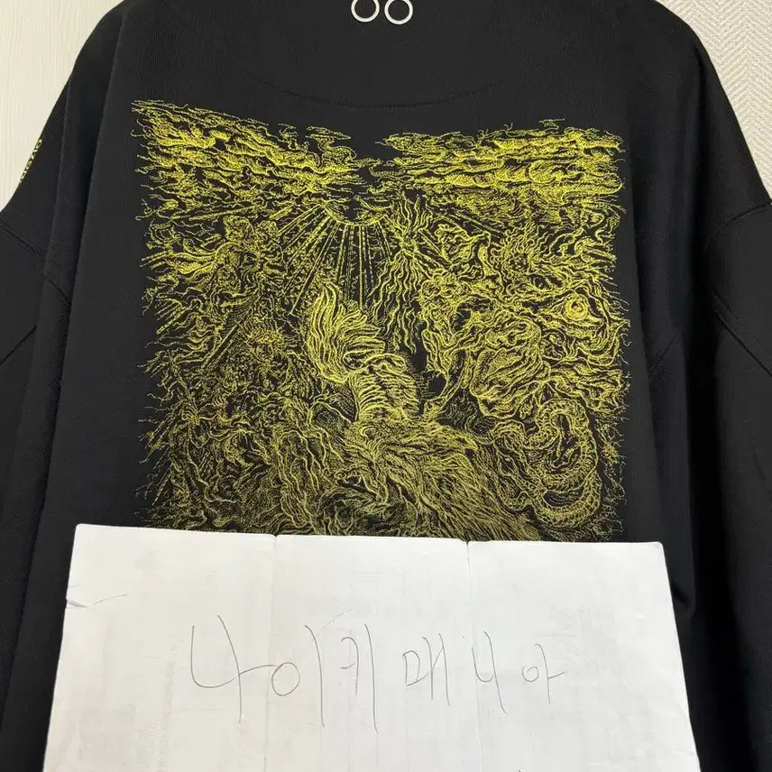 [SOLD OUT] (48) 24fw 송지오 컬렉션 자수 후드티 블랙
