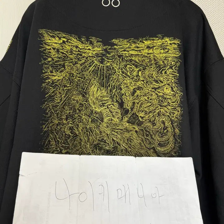 [SOLD OUT] (48) 24fw 송지오 컬렉션 자수 후드티 블랙