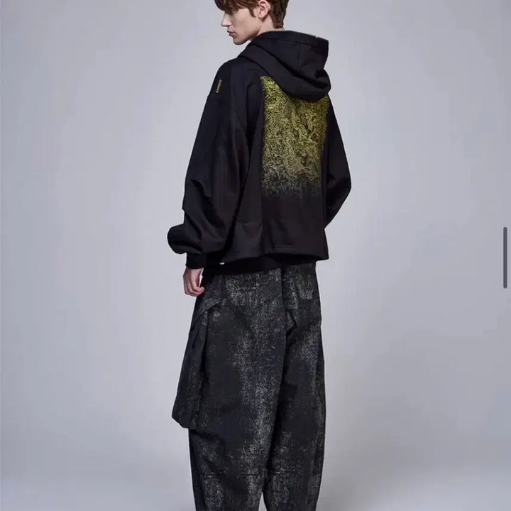 [SOLD OUT] (48) 24fw 송지오 컬렉션 자수 후드티 블랙