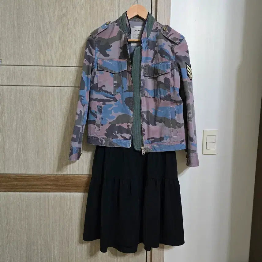 [BUNJANG] Lucky Chouette Ruffle Dress / 럭키슈에뜨 캉캉원피스