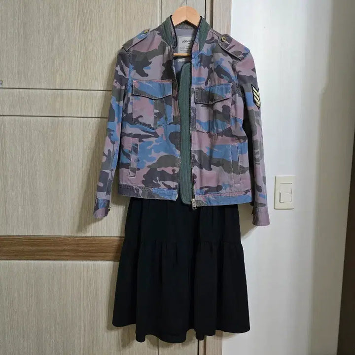 [BUNJANG] Lucky Chouette Ruffle Dress / 럭키슈에뜨 캉캉원피스