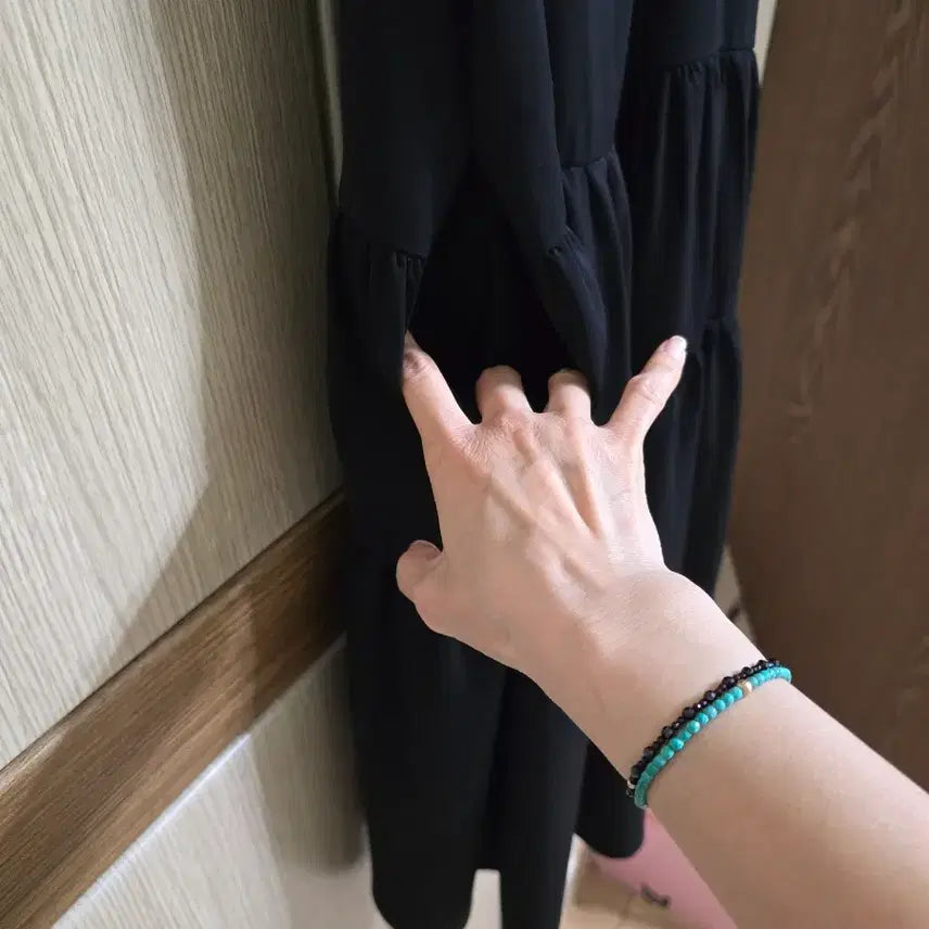 [BUNJANG] Lucky Chouette Ruffle Dress / 럭키슈에뜨 캉캉원피스