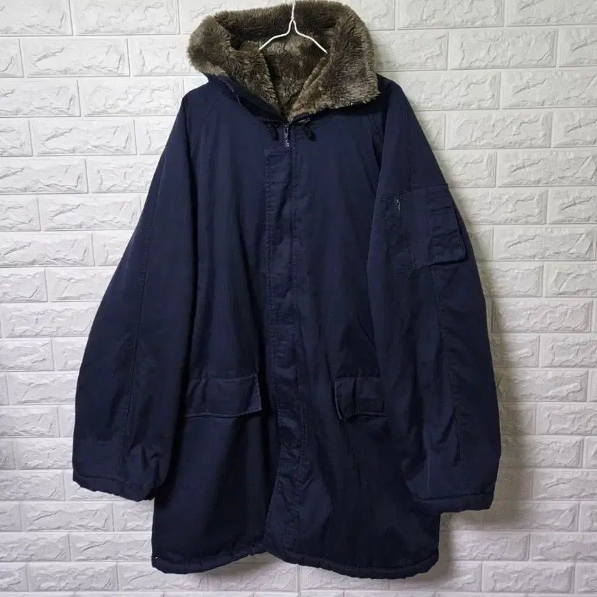 [BUNJANG] Vintage Heavy Fur Parka Jacket / 헤비 퍼 야상자켓 판매합니다