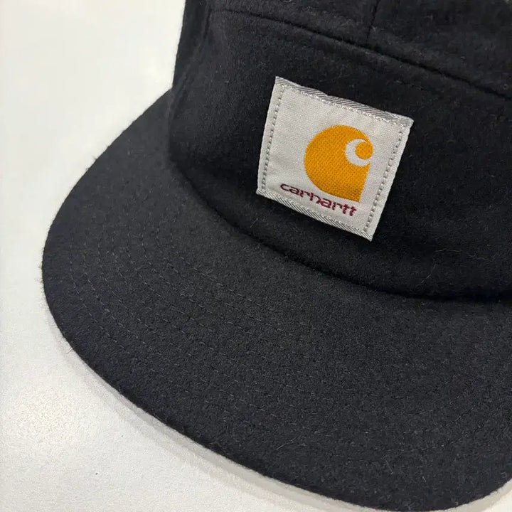 [BUNJANG] Carhartt Starter Wool Black Camp Cap / 칼하트 x 스타터 울 블랙 캠프캡 모자