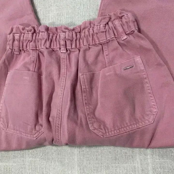 [BUNJANG] ZARA Pink Elastic Waist Banding Pants / ZARA 핑크 베기핏 밴딩 팬츠