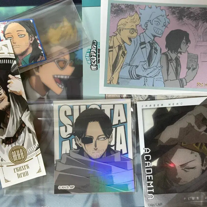 [BUNJANG] My Hero Academia Aizawa Sticker Bundle Set / 히로아카 아이자와 스티커 일괄 판매합니다 (십걸,원화전,아우터 등)