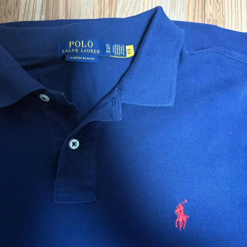 [BUNJANG] Polo Ralph Lauren Custom Slim Fit Polo Shirt / 폴로랄프로렌 카라티 커스텀슬림핏 xl사이즈