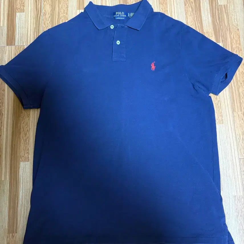 [BUNJANG] Polo Ralph Lauren Custom Slim Fit Polo Shirt / 폴로랄프로렌 카라티 커스텀슬림핏 xl사이즈