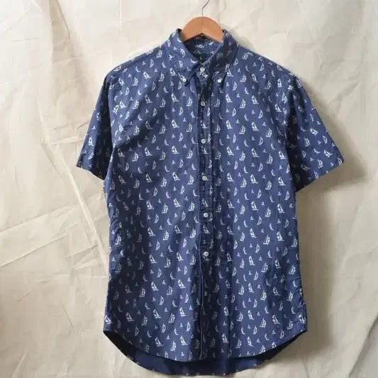 [BUNJANG] Polo Ralph Lauren Slim Fit Short Sleeve Shirt / 폴로 랄프로렌 슬림핏 반팔 셔츠 M0290