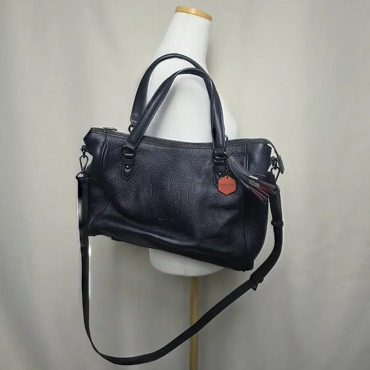 [BUNJANG] Esquire Leather Tote Bag / [에스콰이어] 여성 소가죽 토트백 FREE