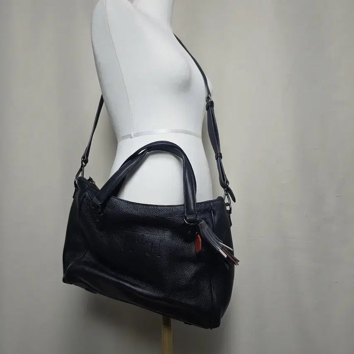 [BUNJANG] Esquire Leather Tote Bag / [에스콰이어] 여성 소가죽 토트백 FREE