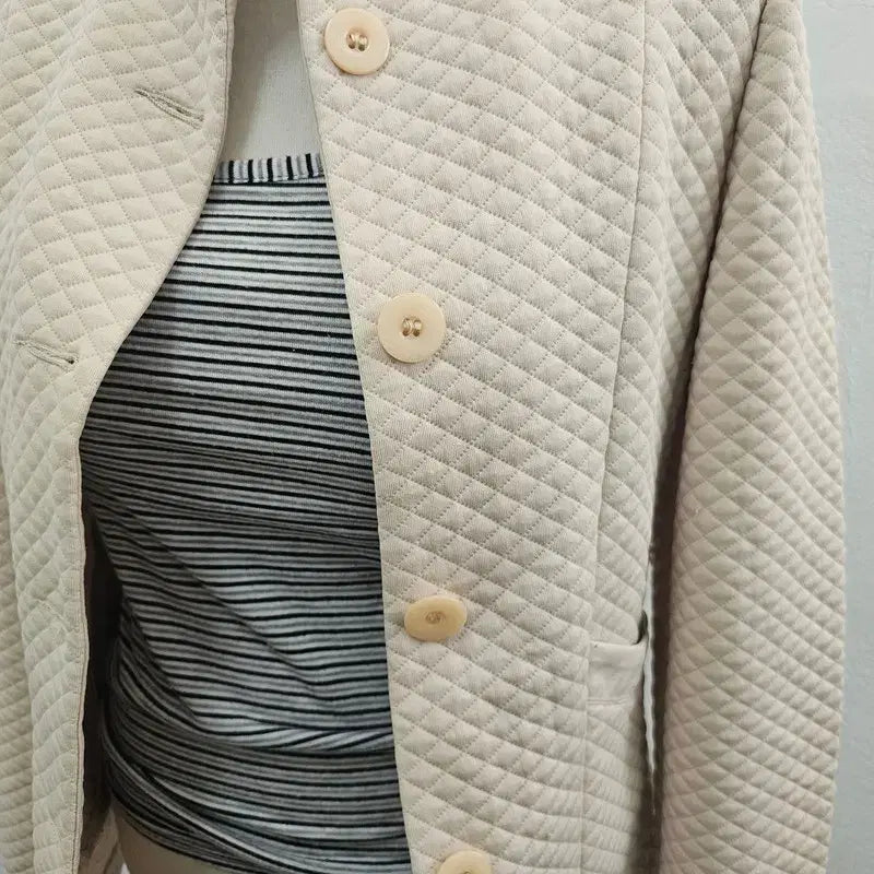 [BUNJANG] BRAVO Beige Jacket (Women&