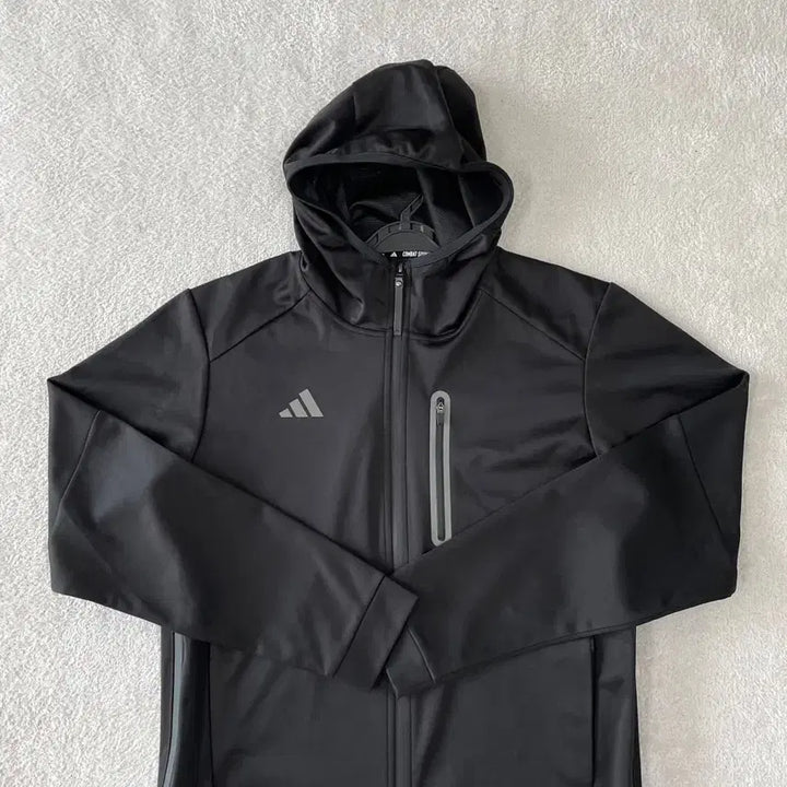 [BUNJANG] Adidas Hydro Combat Windbreaker Jacket (Black) 95 (M) / M 아디다스 하이드로 컴뱃 땀복 바람막이 자켓 95