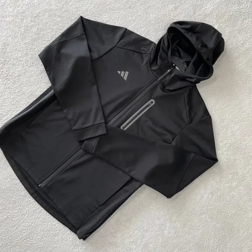 [BUNJANG] Adidas Hydro Combat Windbreaker Jacket (Black) 95 (M) / M 아디다스 하이드로 컴뱃 땀복 바람막이 자켓 95