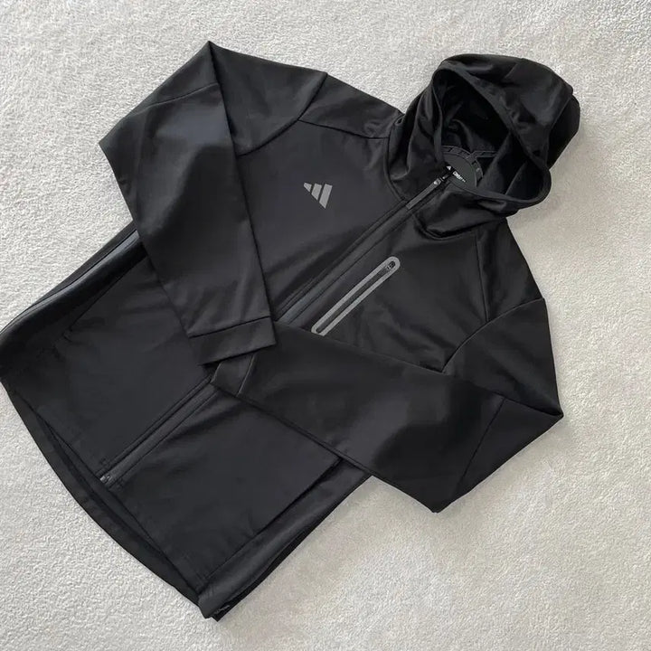 [BUNJANG] Adidas Hydro Combat Windbreaker Jacket (Black) 95 (M) / M 아디다스 하이드로 컴뱃 땀복 바람막이 자켓 95