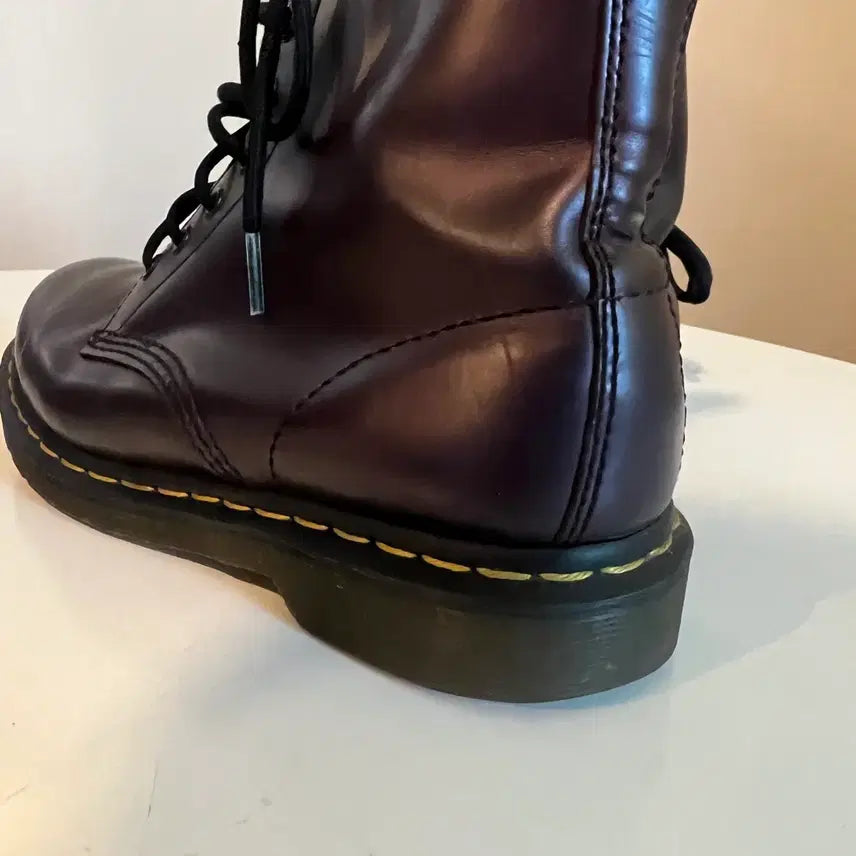 [BUNJANG] Dr. Martens 1460 Pascal Purple Metallic Boots / 닥터마틴 1460 파스칼 퍼플 메탈릭 부츠 (00660)