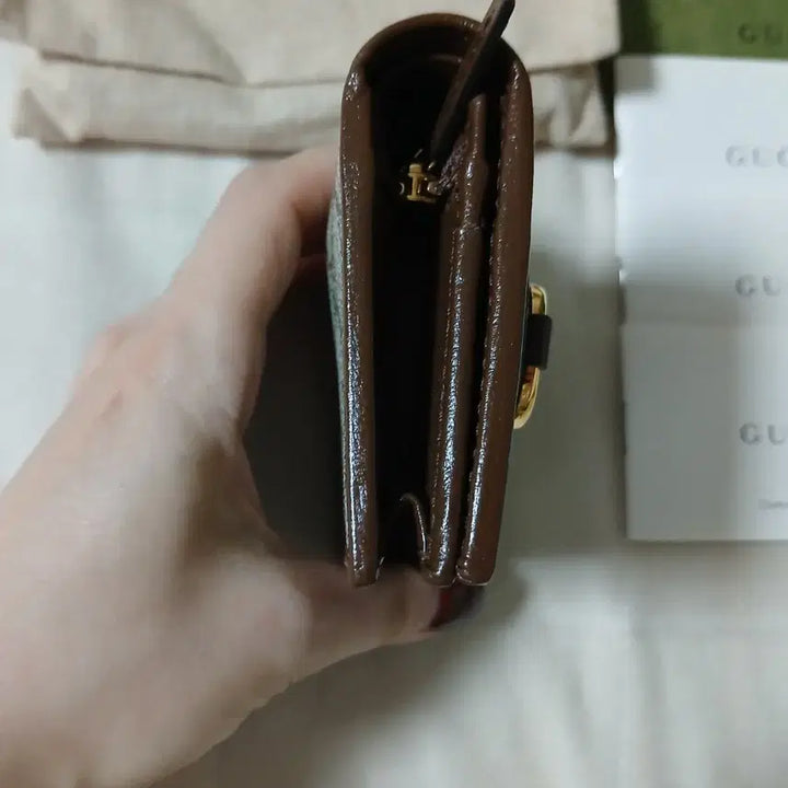 [SOLD OUT] 정품 구찌 홀스빗 1955 스몰지갑