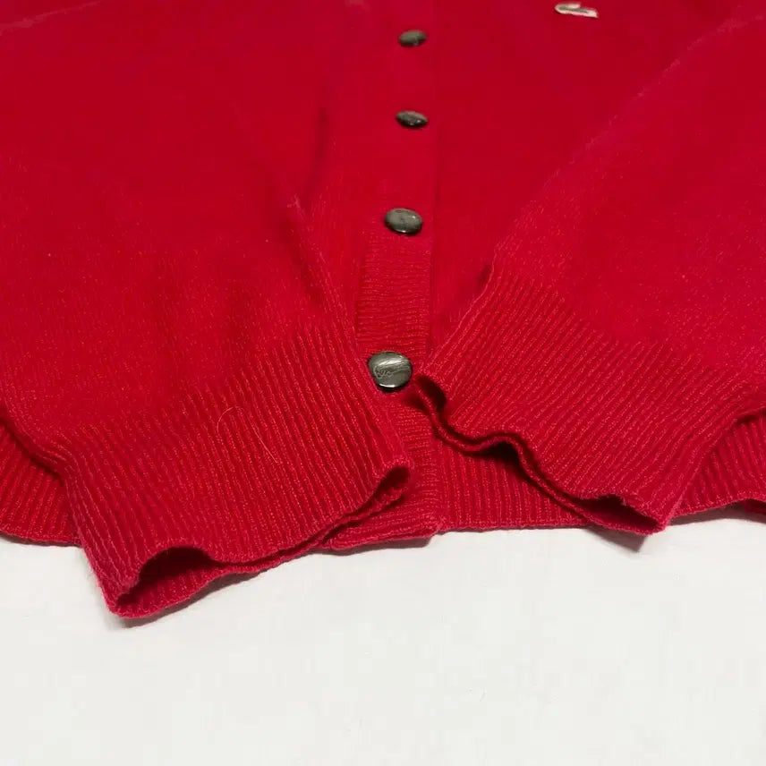 [SOLD OUT] 라코스테 레드 가디건 우먼L
