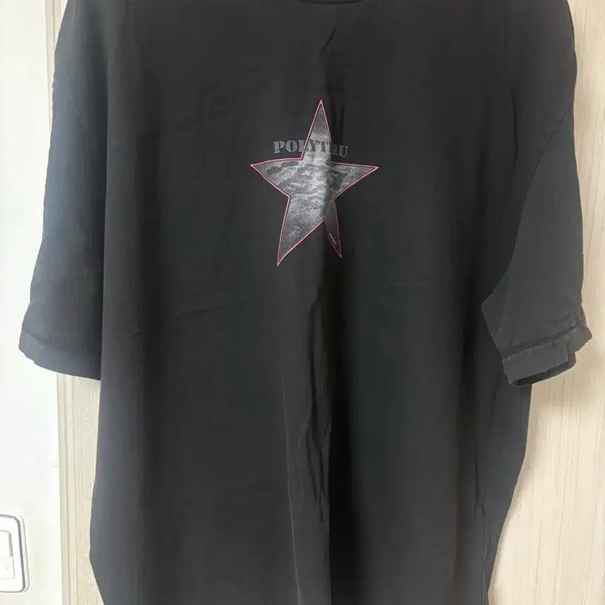 [BUNJANG] Polytelu Membership T-shirt Washed Black (Size 4) / 폴리테루 멤버쉽티 반팔 워시드블랙 4