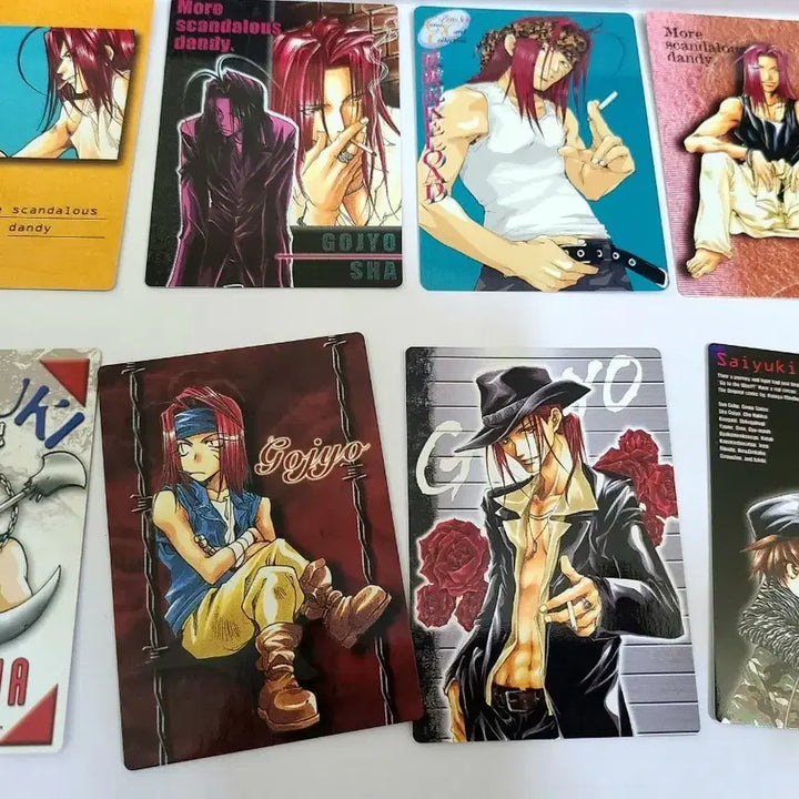 [BUNJANG] Saiyuki Cho Hakkai Illustration Card Bundle Set / 최유기 사오정 일러스트 카드 일괄