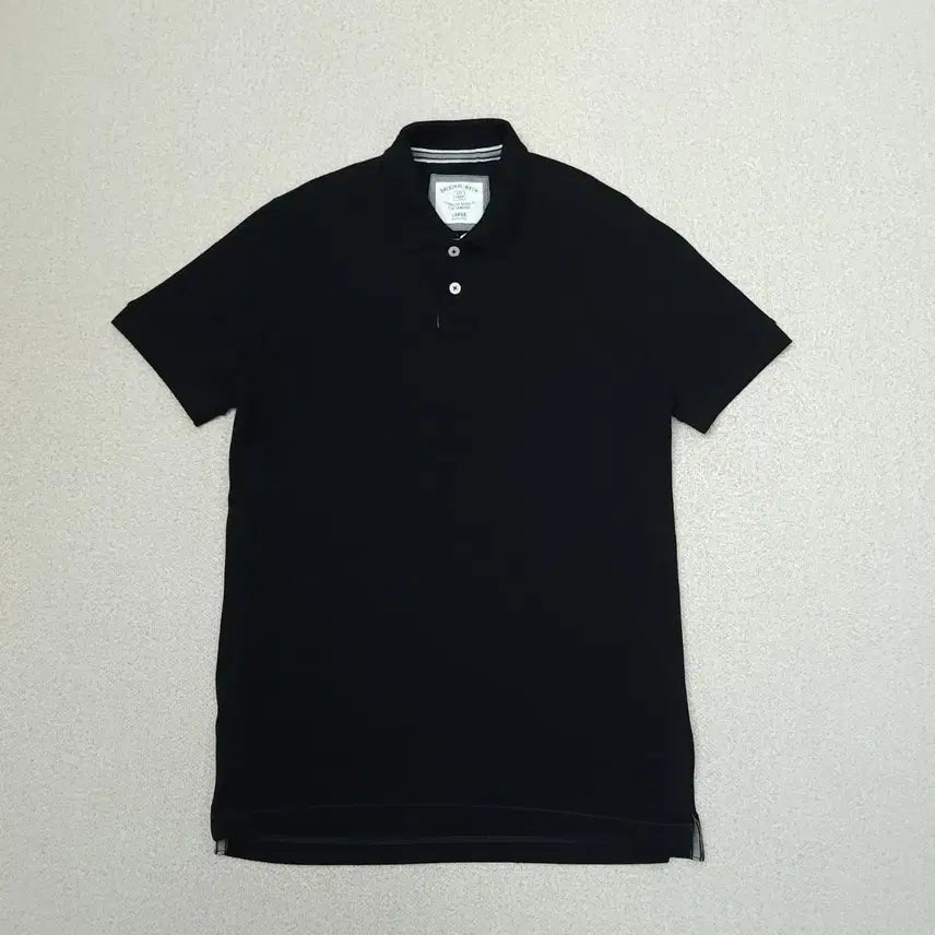 [SOLD OUT] (L)유니클로 남자 반팔 티셔츠 카라티 블랙 여름 캐주얼 W2949