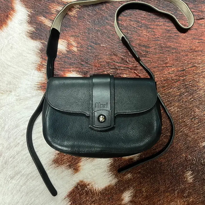 [BUNJANG] FFROI Ever Bag Shoulder Bag Black / [FREE] FFROI 프루아 레더 에버백 숄더백 블랙