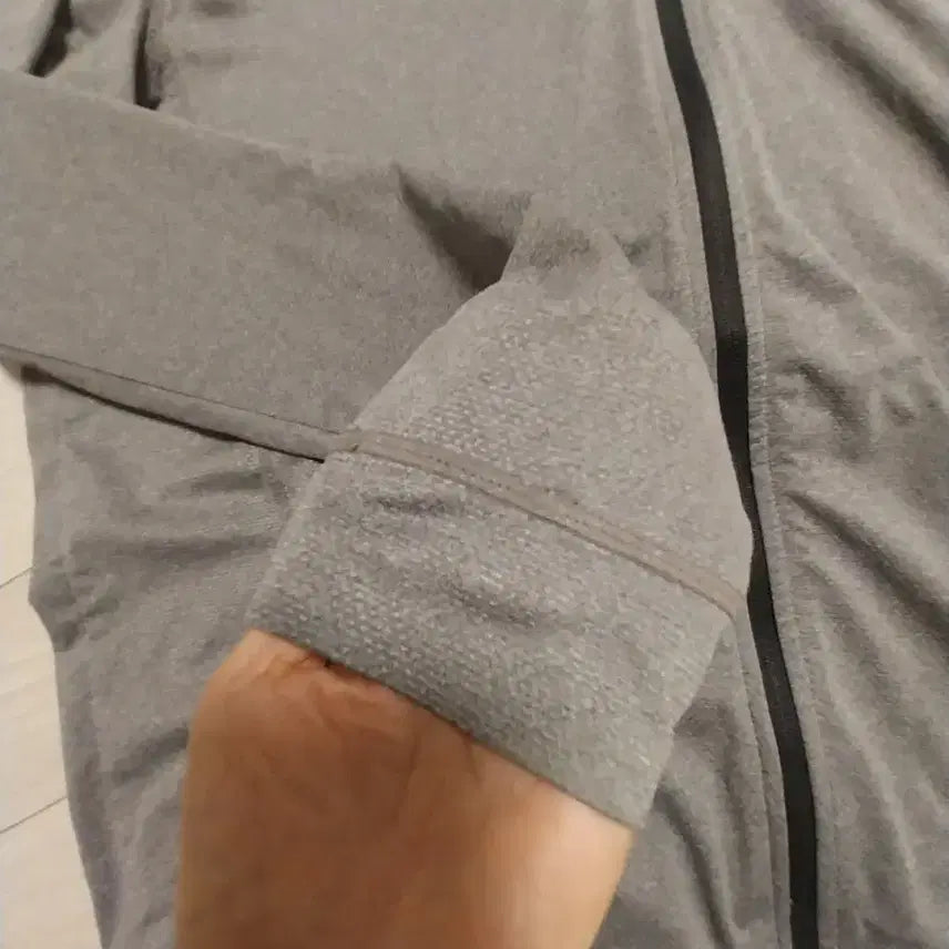 [BUNJANG] NII Gray Hoodie Zip-up (XL) / NII 회색 후드집업 ( XL )