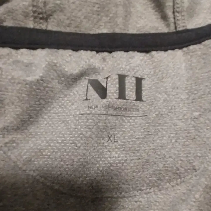 [BUNJANG] NII Gray Hoodie Zip-up (XL) / NII 회색 후드집업 ( XL )
